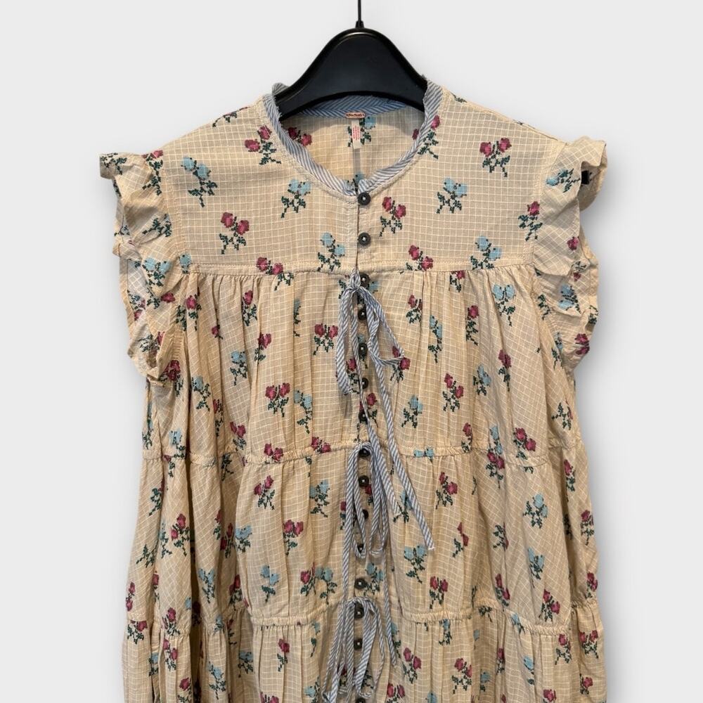 Free People Sundown Print Tunic Dress Size XS - Picture 11 of 16